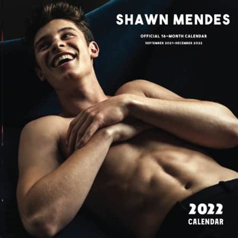 Shawn Mendes 2022 Calendar Shawn Mendes Calendar Monthly Colorful