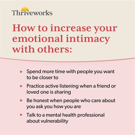 Fostering Emotional Intimacy Expert Guidance Thriveworks