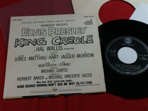 Popsike Elvis Presley KING CREOLE 7 EP RCA EPA 4319 Germany