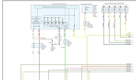 Automatic Transmission Control Module Wiring Diagram Automatic