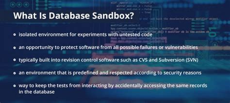 How To Keep Data Protected With Database Sandboxes