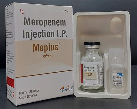 Meropenem Injection IP 10 Ml Strength 1 Gm At Rs 2400 Vial In