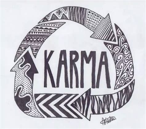 Karma drawing | Meaningful drawings, Drawings, Art drawings