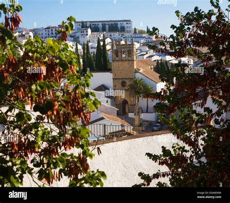 Historic Church Iglesia De Nuestro Padre Jesus Ronda Spain Stock Photo