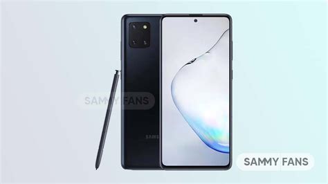 Samsung Galaxy Note 10 Lite Gets April 2023 Security Update