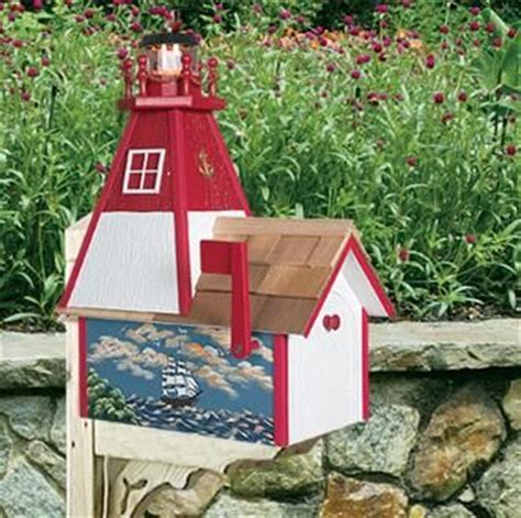 Free Lighthouse Mailbox Plans - WoodWorking Projects & Plans