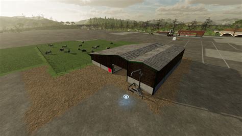 Download Cow Barn With Pasture Farming Simulator 22 mod