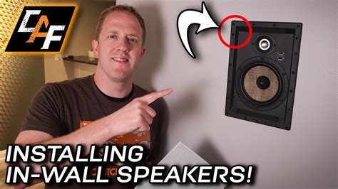 LOOK For THIS Feature HOW TO INSTALL In Wall Speakers YouTube