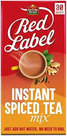 RED LABEL Instant Spiced Tea Instant Tea Premix Premix Tea Ready In 10