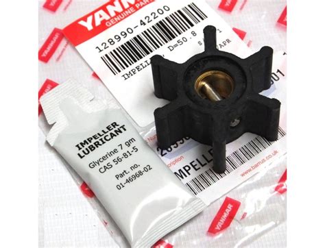 Genuine Yanmar Water Pump Impeller Ym Gm Yeu Series