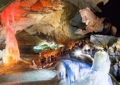 Visiting An Ice Cave In Austria Eisriesenwelt Or Dachstein