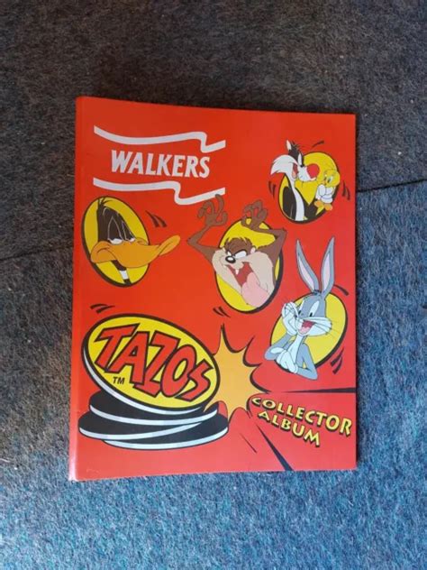 WALKERS CRISPS LOONEY Tunes Tazo S Collectors Album 1996 Folder With