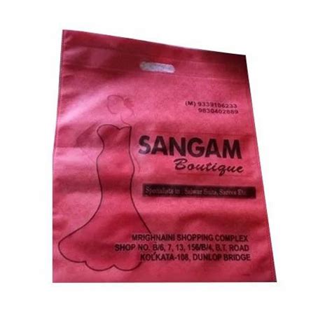 Non Woven D Cut Bag Capacity 250 Gm 5 Kg At Rs 5 5 Piece In Kolkata