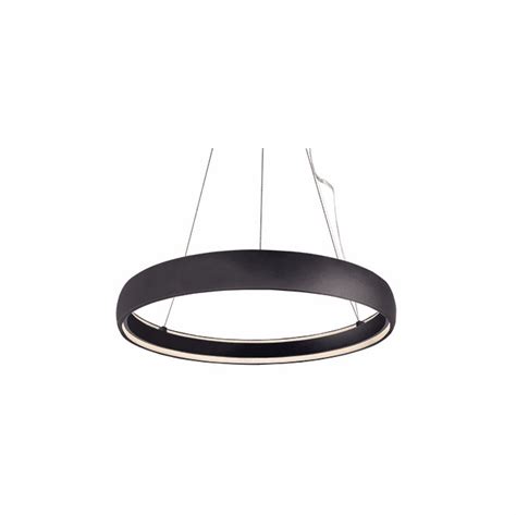 Kuzco Pd Bk Halo Modern Black Led Drop Lighting Fixture