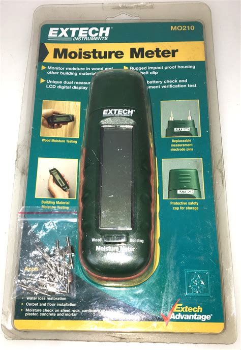 New Extech Mo Portable Moisture Meter For Sale At Chemistry Rg