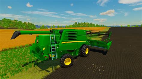 FS22 JHONE DEERE HARVESTER CANOLA HARVEST PETROVANI FARM YouTube