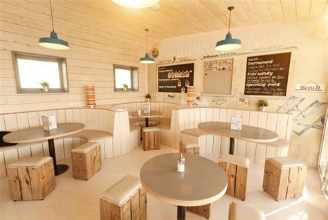 Bright Clean And Fresh Cafe Interior Design Coffee Shop Interior