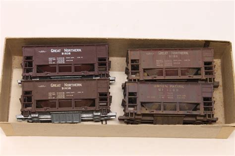 Ho Roundhouse Lot Of Ore Cars Great Northern Gn Up Incomplete