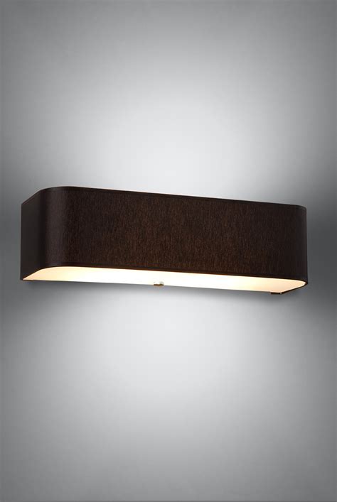 Kinkiet nowoczesny czarny 45x12 cm SOLLUX LIGHTING Wyposażenie