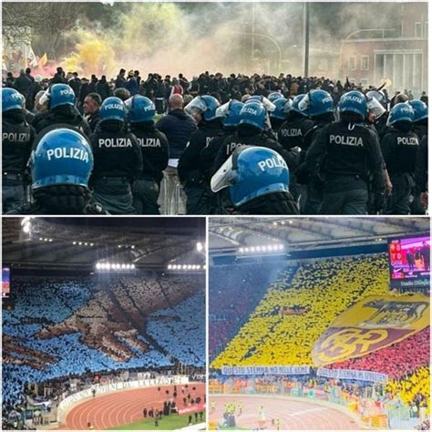 Stadio Olimpico Scontri Con La Polizia E Un Accoltellamento Dopo Il