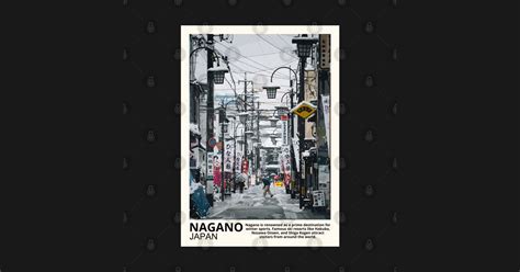 Nagano Japan - Nagano Japan - T-Shirt | TeePublic