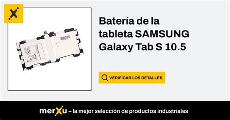 Extra Digital Batería de la tableta SAMSUNG Galaxy Tab S 10 5 merXu