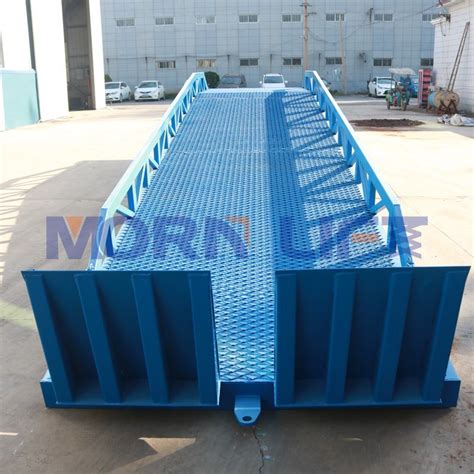 Hydraulic ISO 9001 Approved Morn CE China Container Ramps Loading Ramp