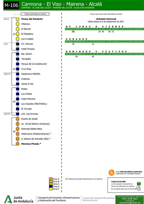 NUEVOS HORARIOS DE INVIERNO EN LAS LÍNEAS DE AUTOBUSES METROPOLITANOS