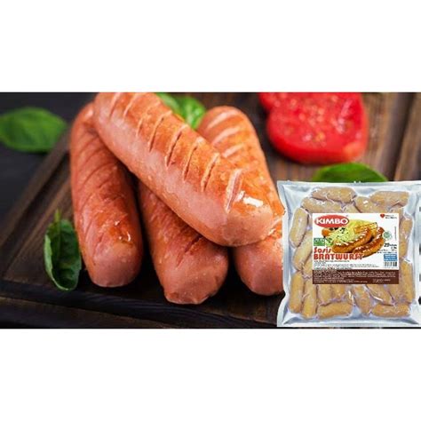 Jual Sosis Kimbo Bratwurst Cocktail Isi 25pc Shopee Indonesia