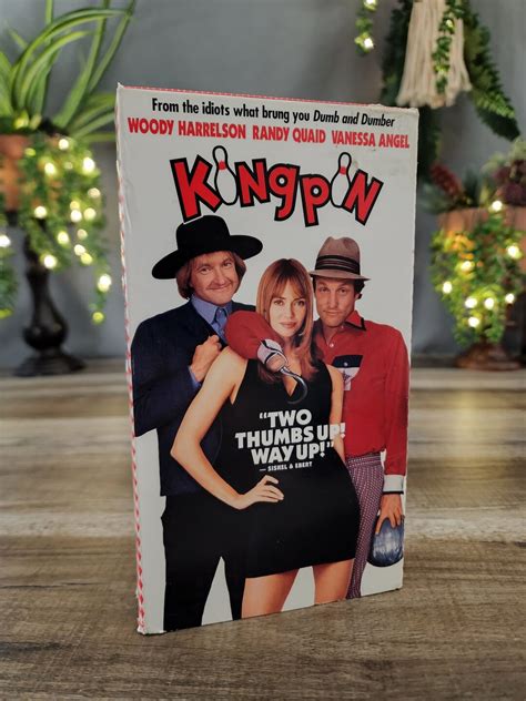 Kingpin Vhs Stars Woody Harrelson Randy Quaid Vanessa Angel And Bill