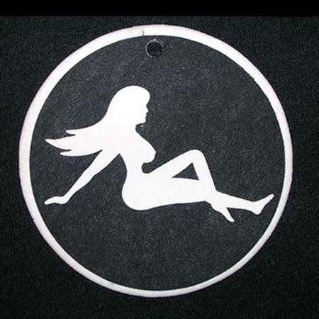 Mudflap Trucker Girl Air Freshener | Stinky Things Store