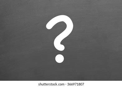 Question Mark Written On Chalkboard Stock Illustration 366971807