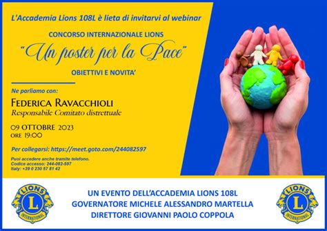 Un Poster Per La Pace Lions Club Distretto L