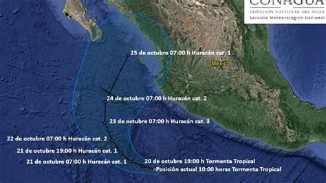 Depresi N Evoluciona A Tormenta Tropical Willa En Aguas Del Pac Fico