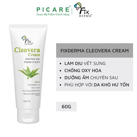 Kem Dưỡng Ẩm Làm Mềm Da Fixderma Cleovera Cream 60gFixderma Kem Dưỡng