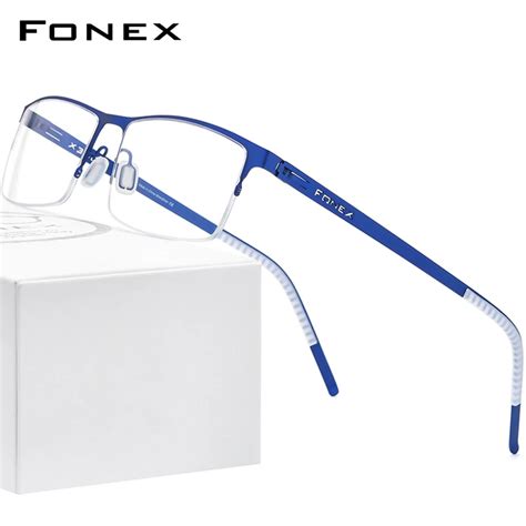 Fonex Screwless Eyewear Men Prescription Eyeglasses Fonex Fonex