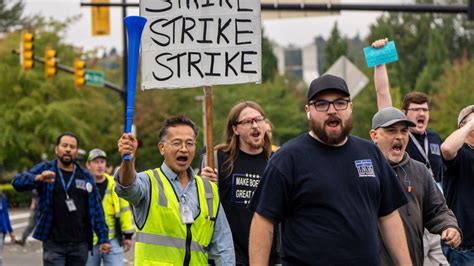 Boeing Wage Talks Break Off Without Progress To End Strike Union Says