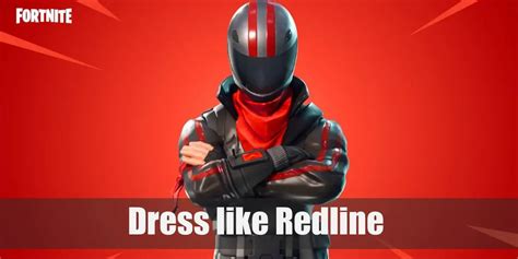 Redline (Fortnite) Costume for Halloween