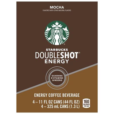 Starbucks Doubleshot Energy Coffee Beverage Mocha 4pk Hy Vee Aisles Online Grocery Shopping