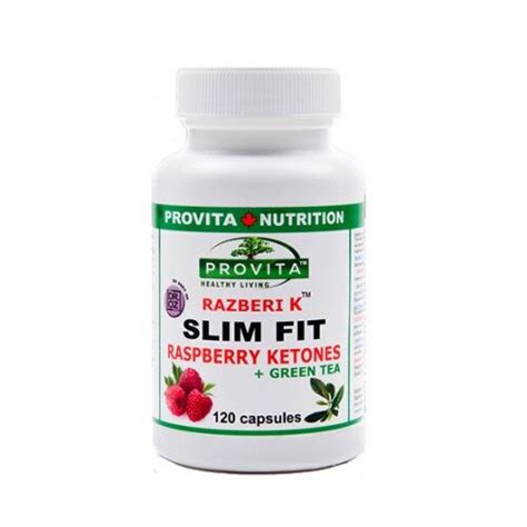 SLIM FIT Cu Cetona De Zmeura Raspberry Ketone 120 Capsule Provita EMAG Ro