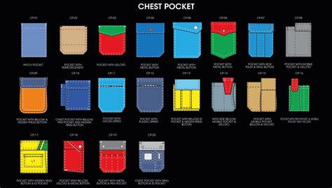 chest pocket luna apparels