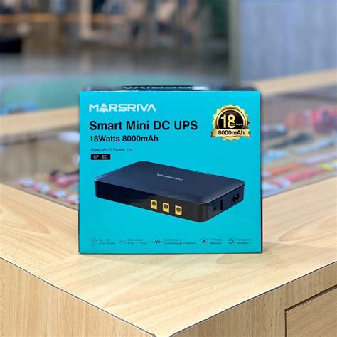 Marsriva Smart Mini Dc Ups Para Routers Kp Ec Mah Valrobcell