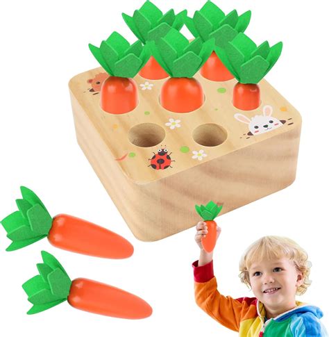 Holzspielzeug Ab Jahr Baby Motorik Montessori Spielzeug Holzpuzzle