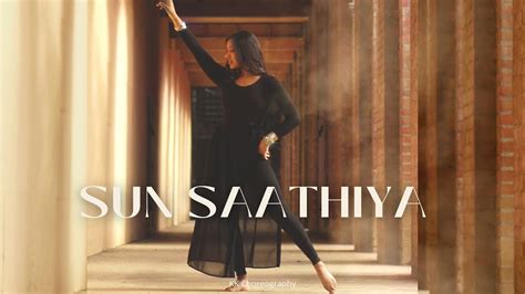 SUN SAATHIYA Dance Cover | Contemporary Bollywood | Krupali Choreography - YouTube