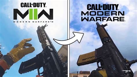 Modern Warfare Vs Modern Warfare 2019 Weapons Comparison 59 OFF