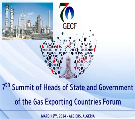 Forum Des Pays Exportateurs De Gaz Le Sommet Dalger Entame Aujourd