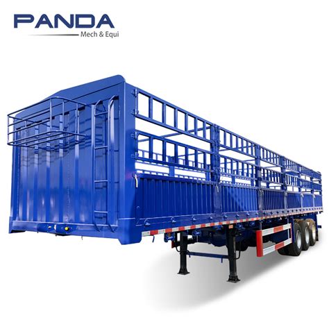 Axle Cargo Fence Semi Trailer Lubejunction