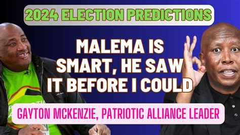 Gayton McKenzie PRAISES Julius Malema In An INTERVIEW MALEMA IS