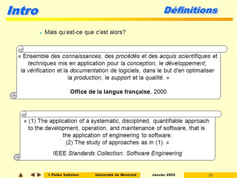 Petko Valtchevuniversit De Montr Al Janvier Ift G Nie Logiciel