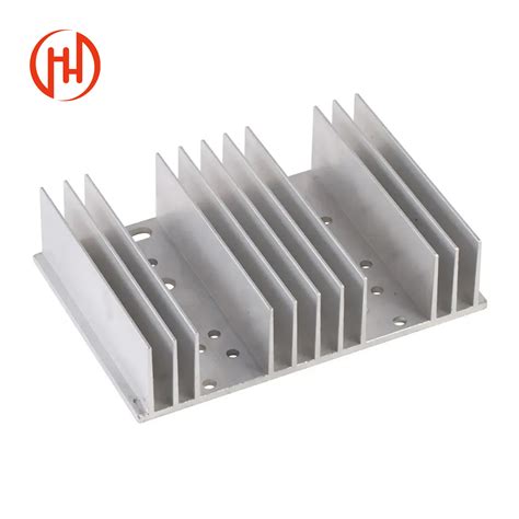 Cnc Milling Anodized Aluminum Heatsink Extrusion Aluminum Heatsink For Led Light Product China